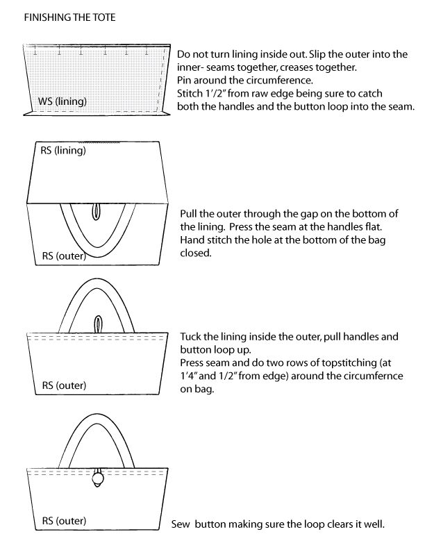 How to make a Tote Bag ~ Free-Tutorial.net