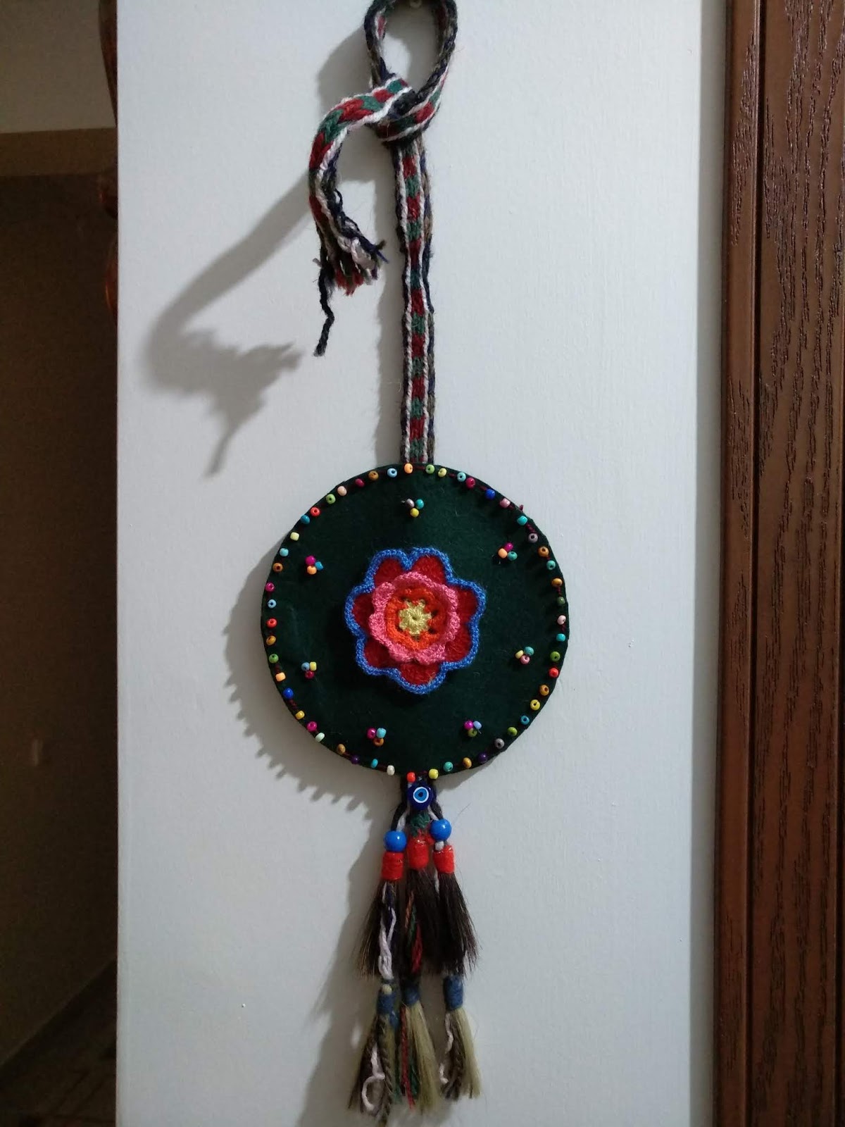 TOPİLİK kEÇE DUVAR SÜSÜ