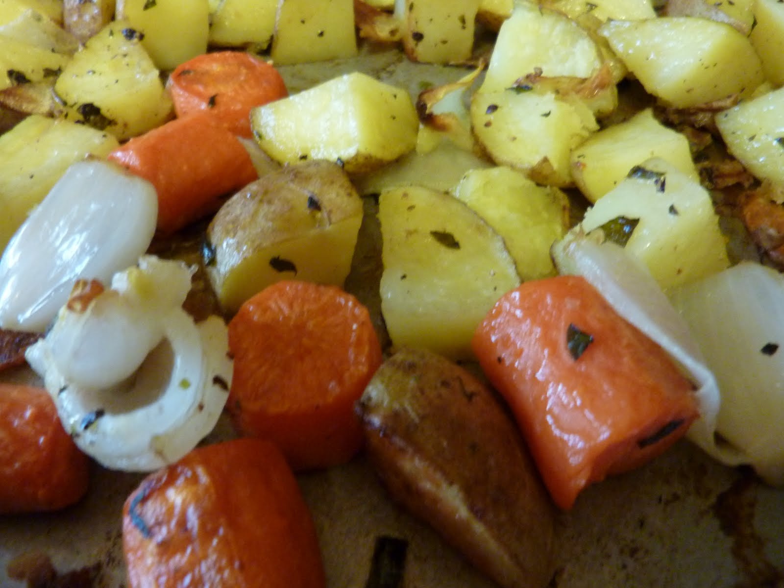 Oven Roasted Potatoes and Vegetables