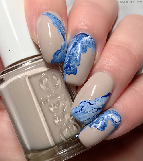 Easy Water Marble Nail Art Technique - Bellatory