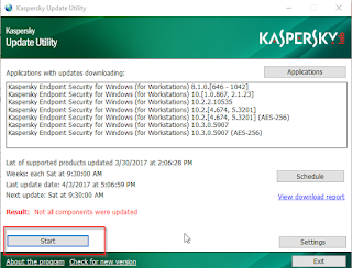 Cara Setting Antivirus Server Untuk Update Database Antivirus Kaspersky Offline 