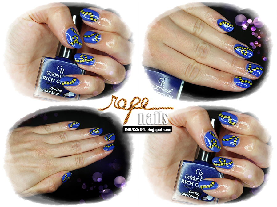 Rope Nails Makeup Fashion Show