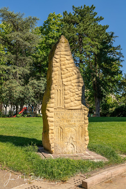 Monument de Lattre de Tassigny - Libération de Strasbourg