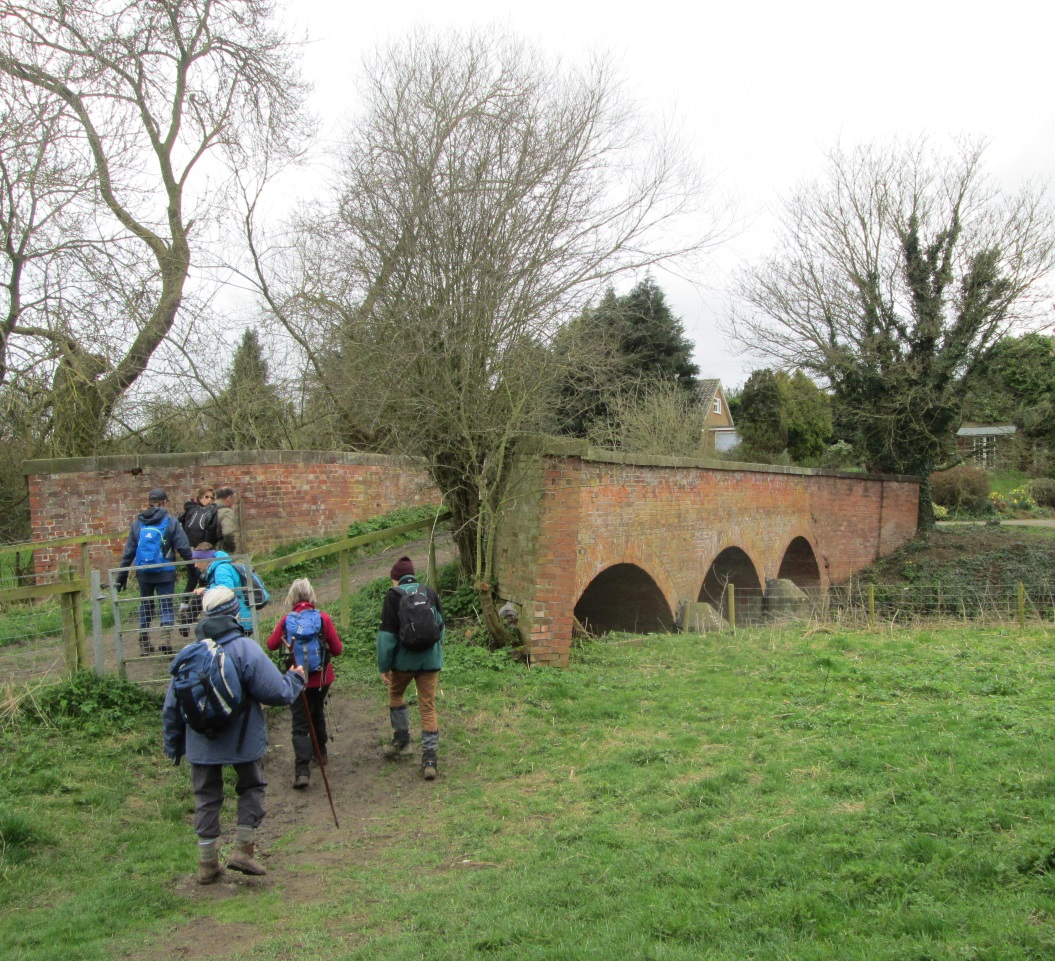 Vale of Belvoir Ramblers: Frisby on the Wreake, 19th March 2017