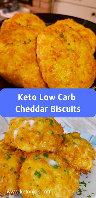 Keto Low Carb Cheddar Biscuits - Joki's Kitchen