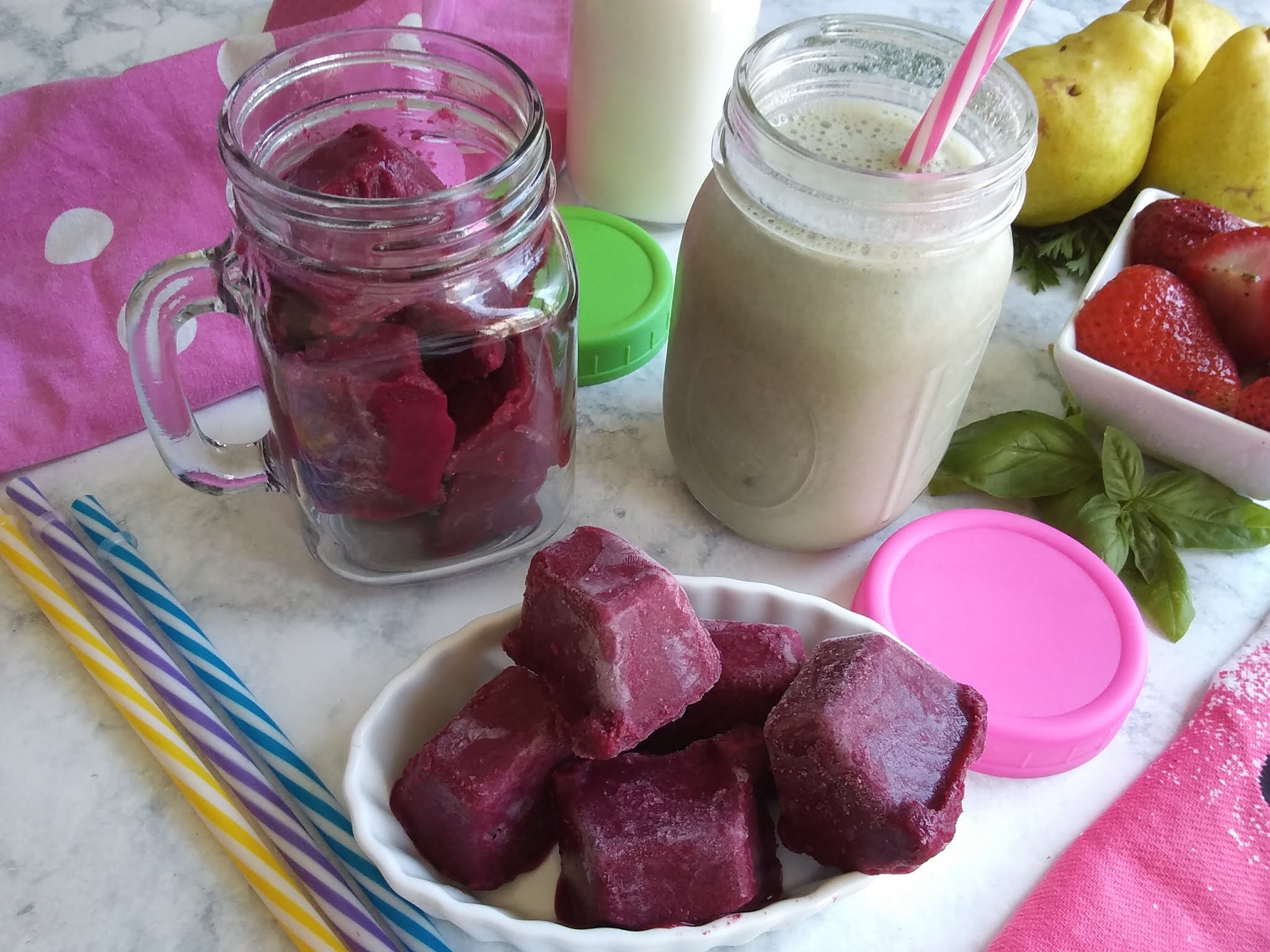 Quick and easy blenderfree smoothies