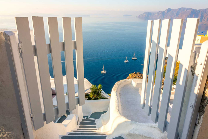 Santorini, Greece 15 Best Places for a Girls’ Trip in Europe