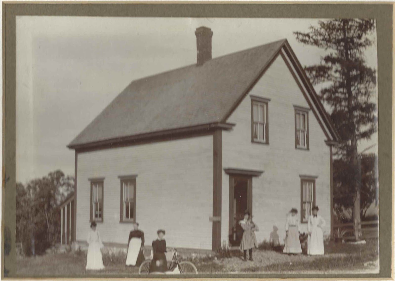Heirlooms Reunited Two Old Photographs of Dwellings at Robbinston