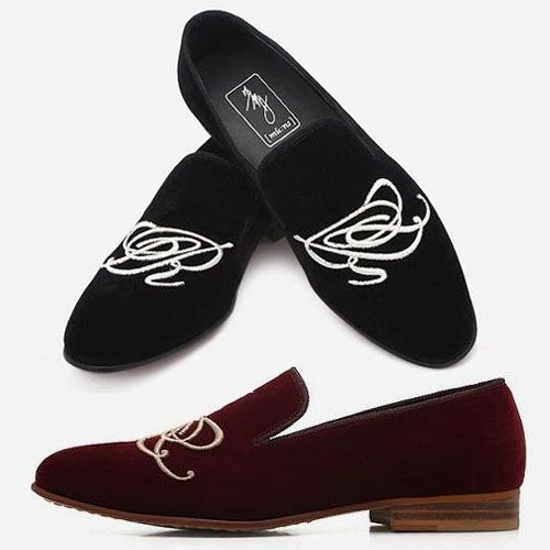 Lux Custom Slipon Velvet LoaferShoes 28 Fast Fashion Mens Clothes
