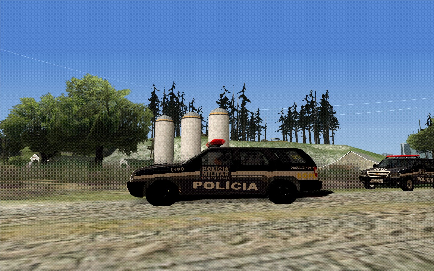 Blazer Polícia do Rio GARRA para GTA San Andreas