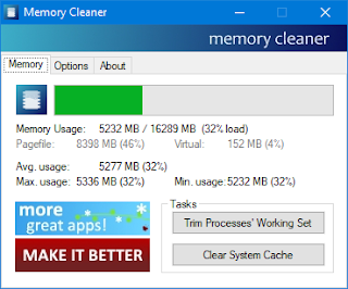 cara untuk membersihkan dan mempercepat RAM di Windows