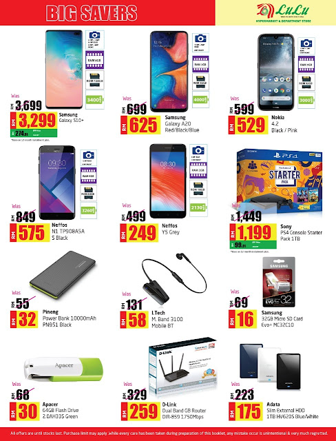   Promosi ‘Big Savers’ LuLu Hypermarket & Department Store