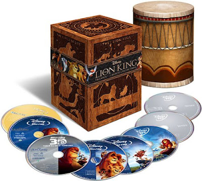 The Lion King Trilogy 2011 Box Contents