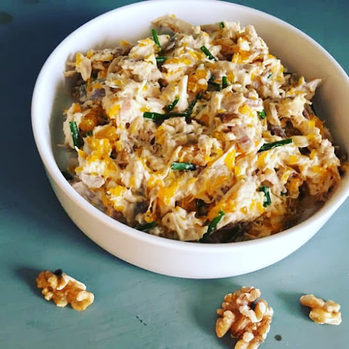 Walnut Mandarin Orange Chicken Salad ~~**~~ Geflügelsalat mit ...