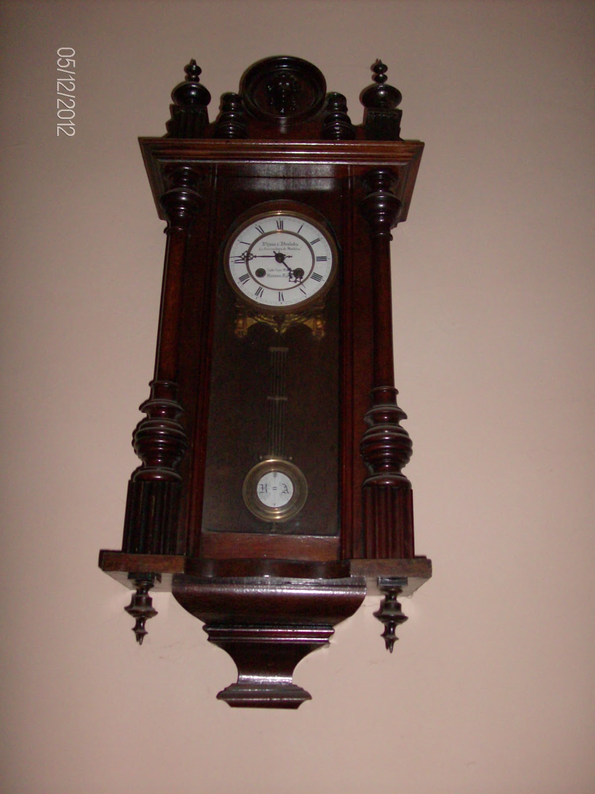 Péndulo moderno Reloj Industrial