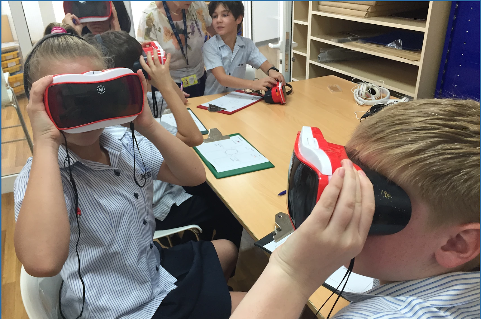 An Independent Head Growth Headset? The Use of VR and AR in Schools