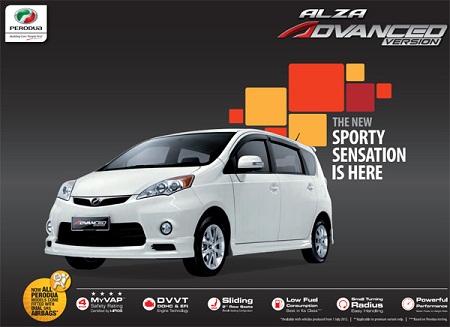 Perodua updates Alza Advanced Version ~ Perodua Online Blog™