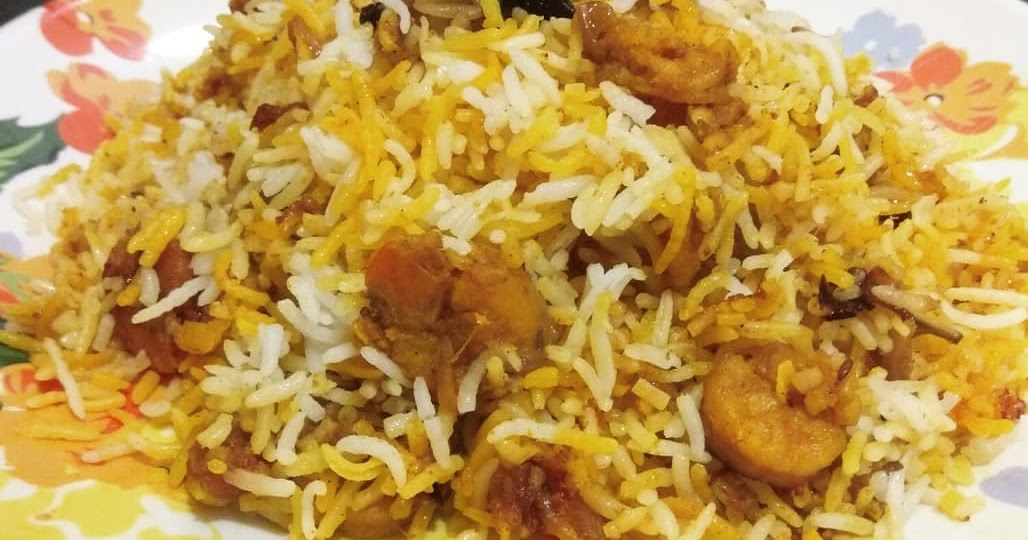 kitchen Diaries: Prawn Biryani