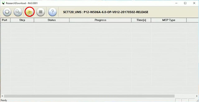 Cara Flashing PAC Firmware Menggunakan Spreadtrum Upgrade Tool