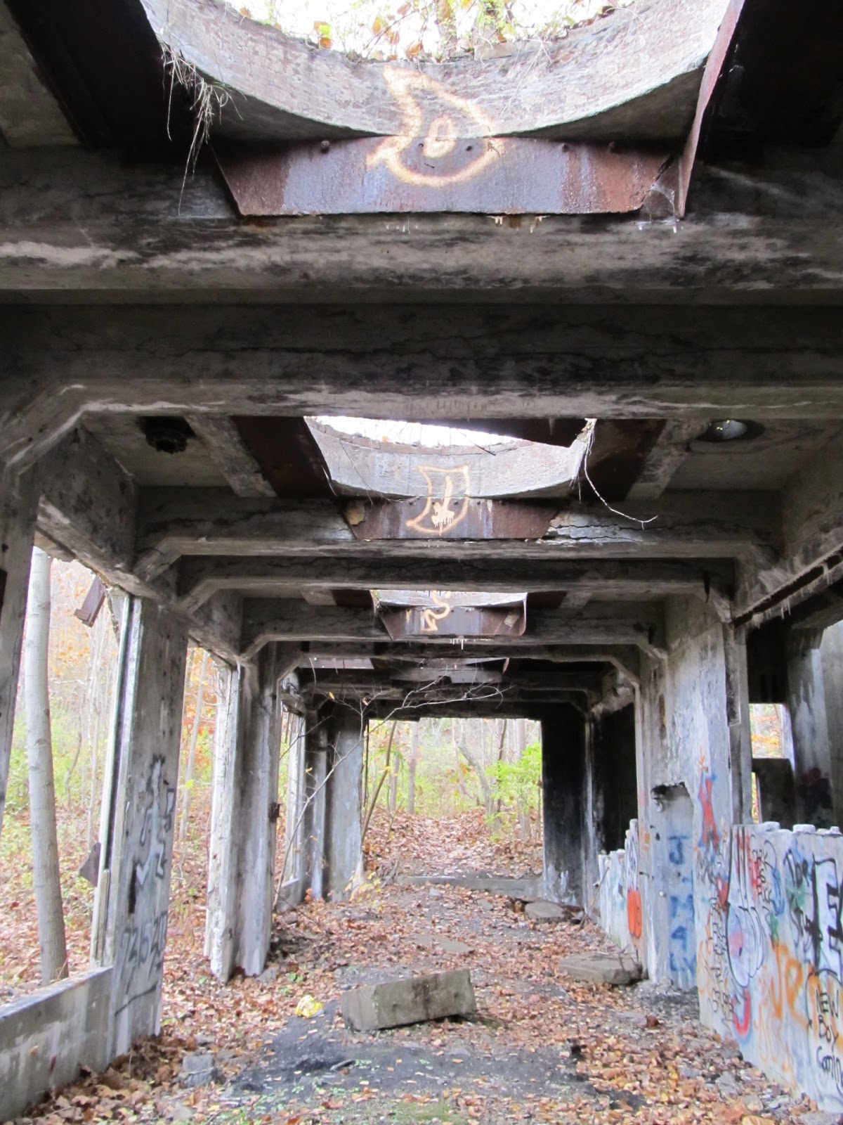 Old Industry of Southwestern Pennsylvania Banning 1 Mine ruins