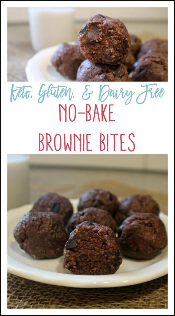 Keto NoBake Brownie Bites Trending Food