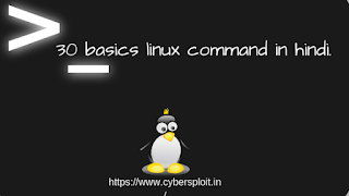 30 basics linux command in hindi.