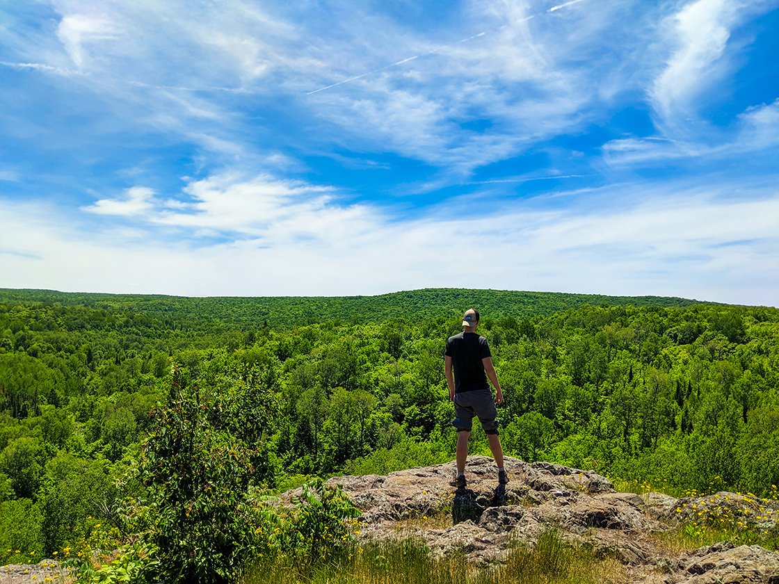 Hiking the North Country Trail Porcupine Wilderness & Marengo Valley