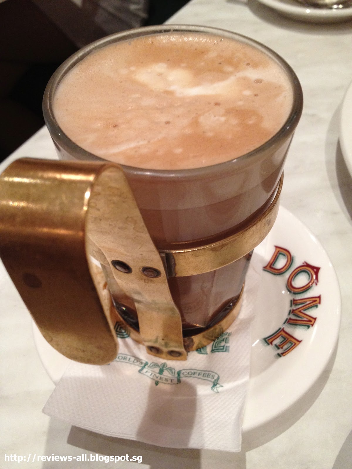 We'll Tell You A&W Couple's Blog Dôme Cafés Singapore