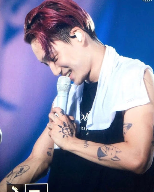[THEQOO] KAI'S FAKE TATTOOS DURING CONCERT ~ netizens on EXO