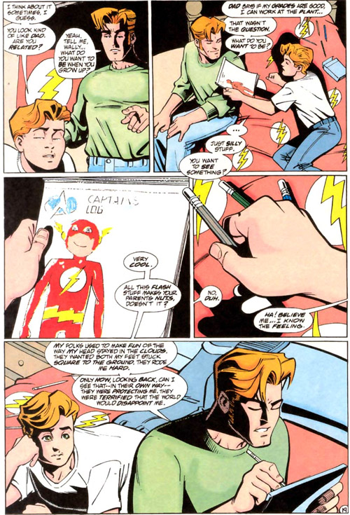 He's 10, give him a break