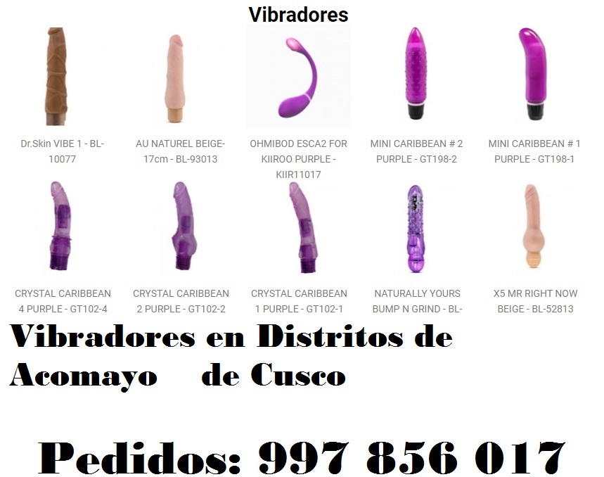 en Distritos de Acomayo de Cusco