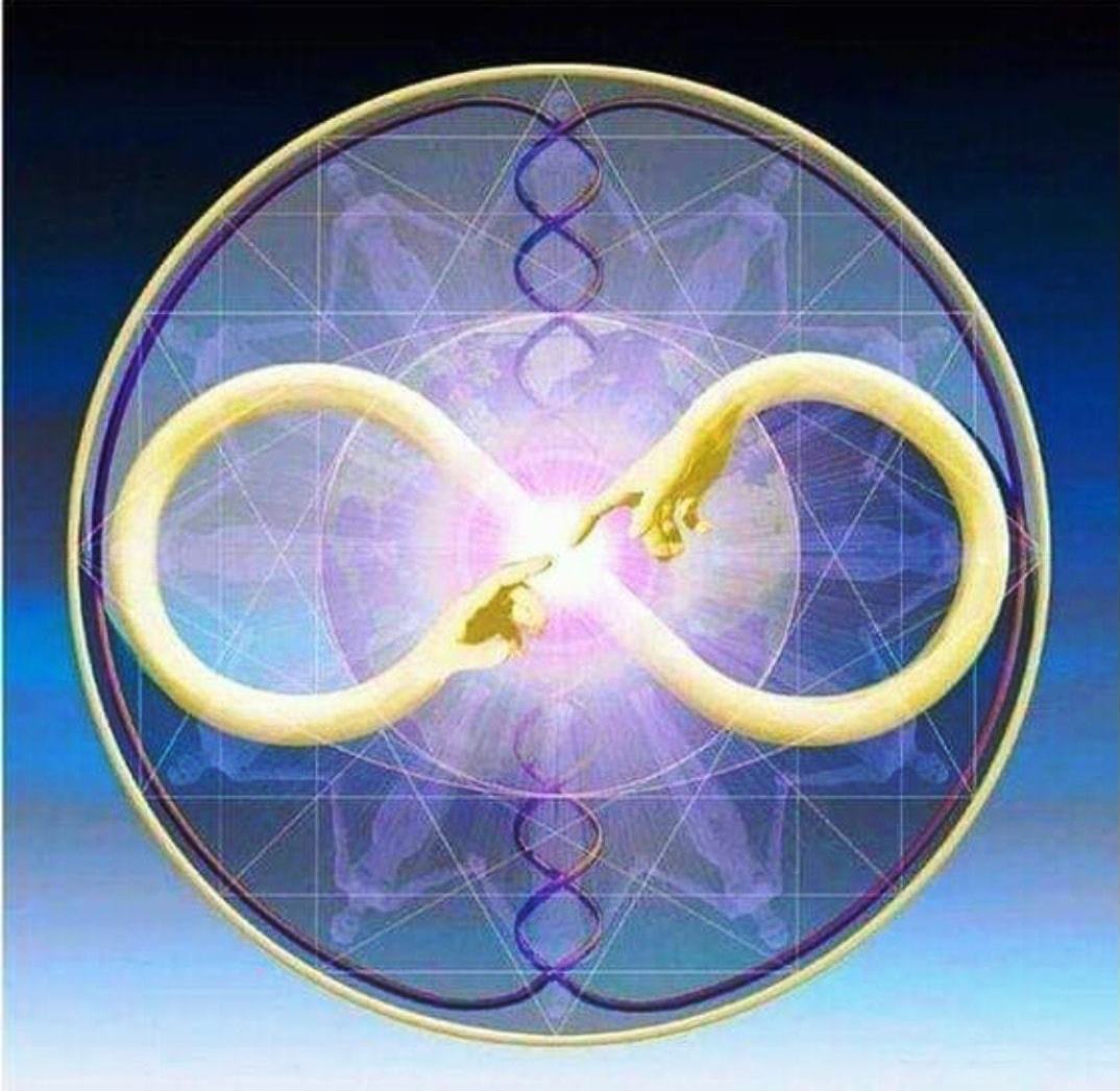 Символ человеческой души. Триединство Сакральная геометрия. Эзотерические символы. Энергия бесконечности. Магический символ энергии.