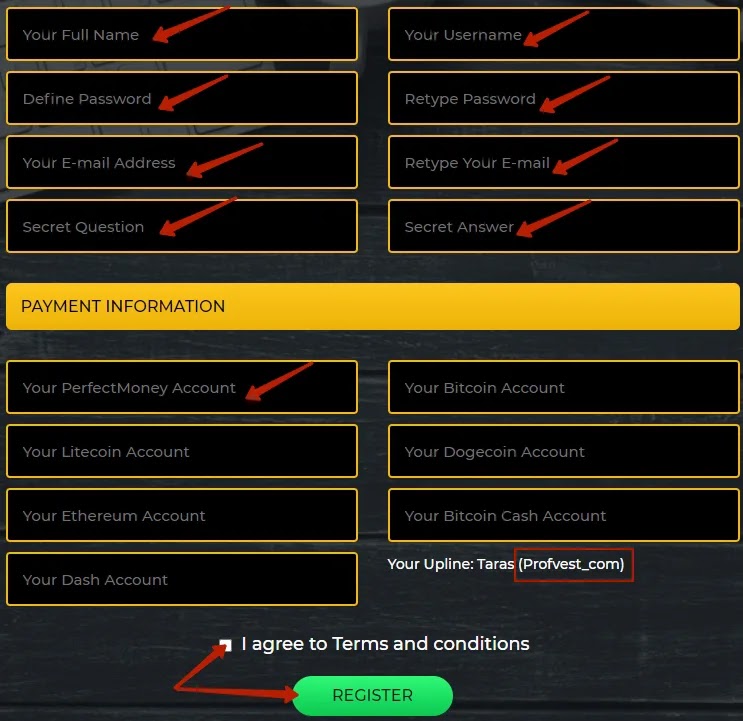 Регистрация в проекте SmartCoin 2 Регистрация в SmartCoin 2