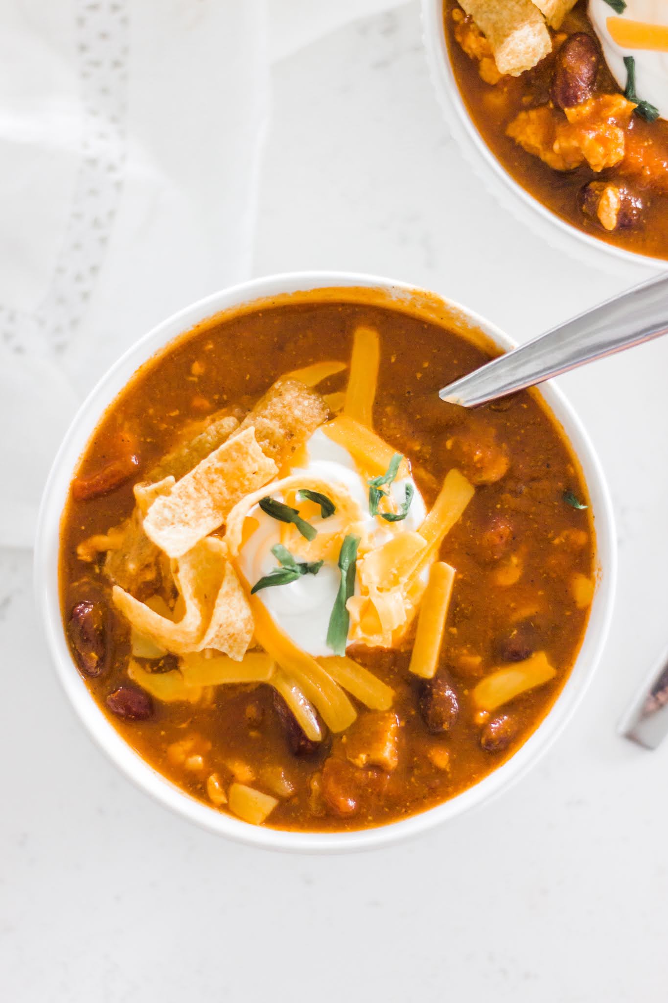 The Best Kid Approved Crockpot Pumpkin Chili The View From Up Here