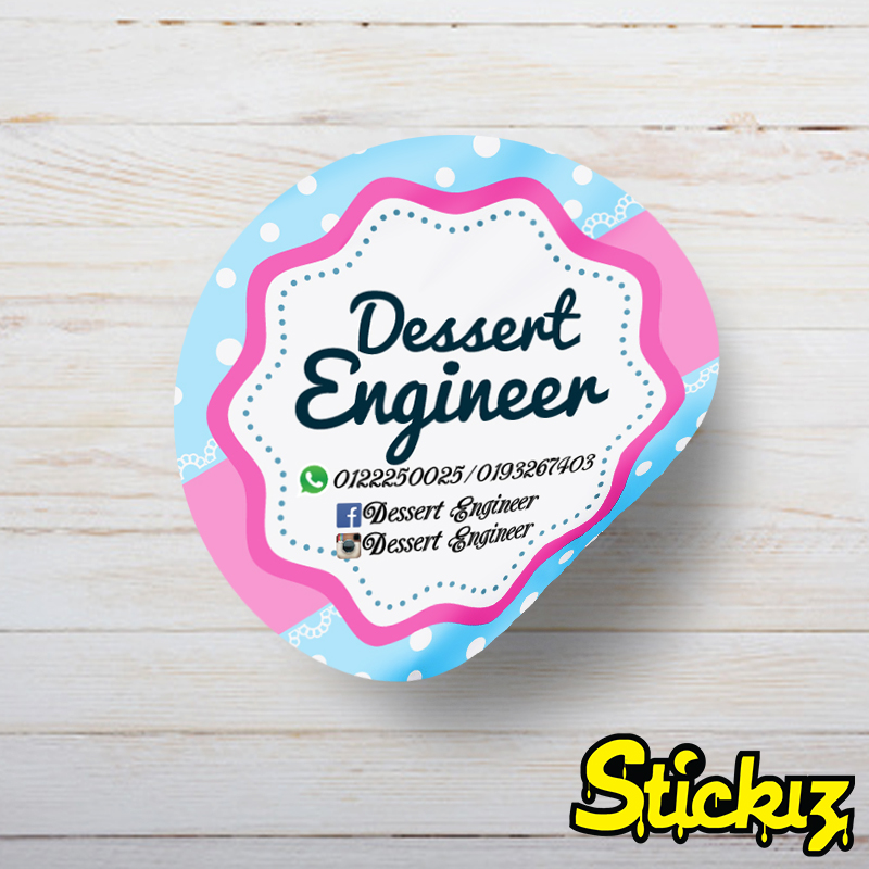 Trend + Contoh Stiker Makanan Keripik, Paling Baru!