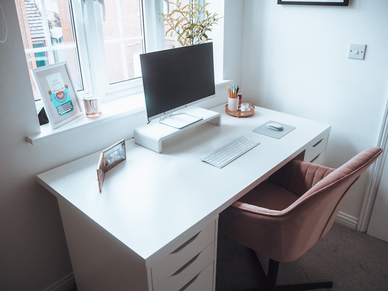 Creating an office space at home