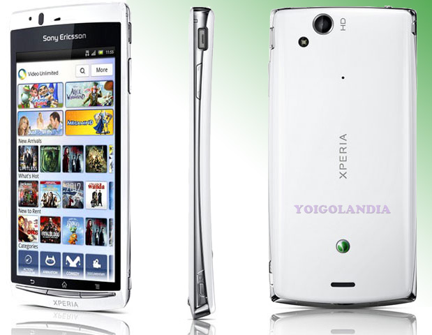 Sony Ericsson Xperia Arc S Caracter sticas - SpainM