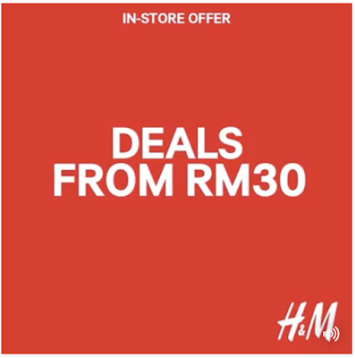 H&M Malaysia Discount Sale Promo Price Offer