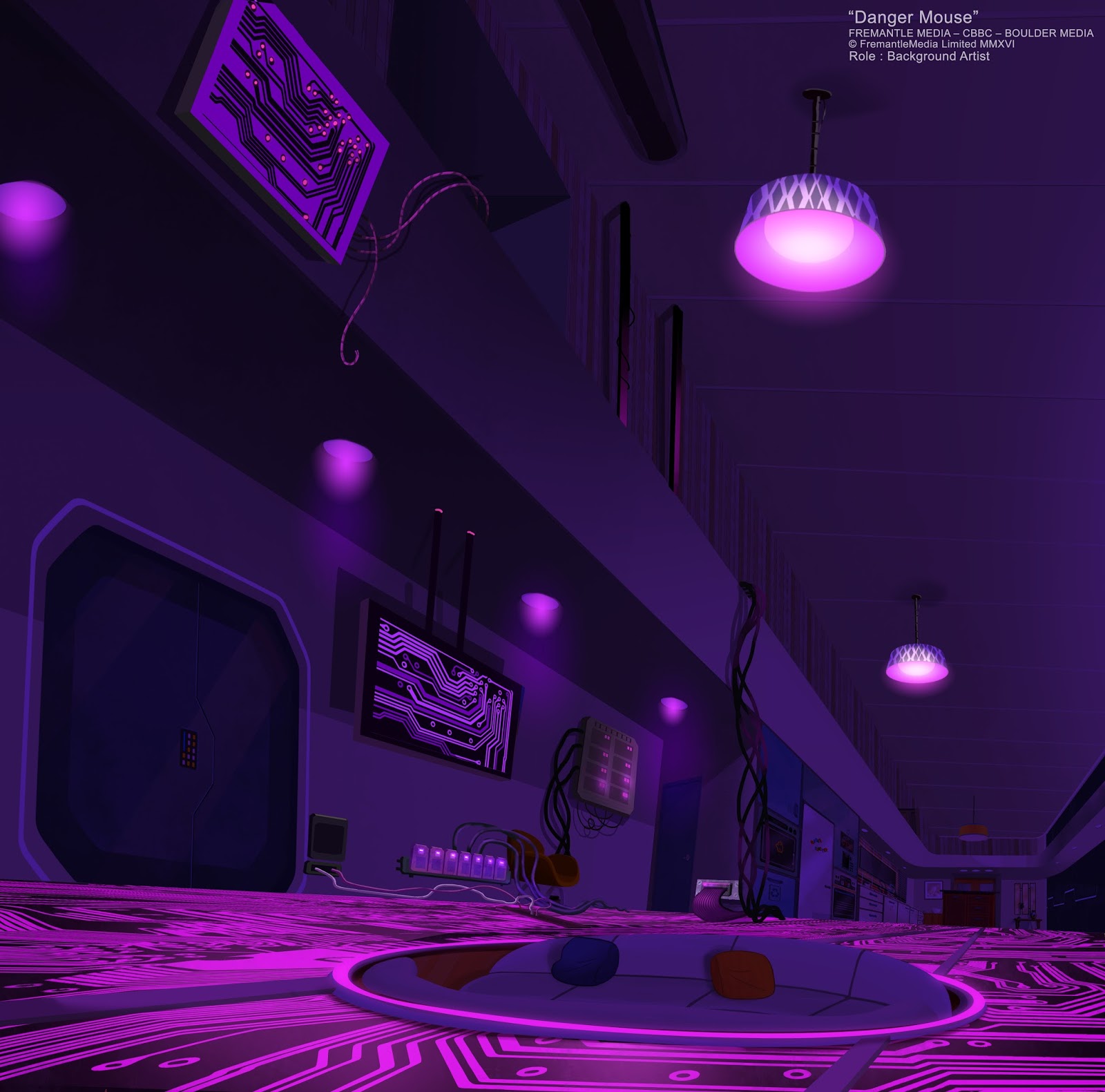 Alana&rsquo;s Place: Danger Mouse Season 1 - Backgrounds