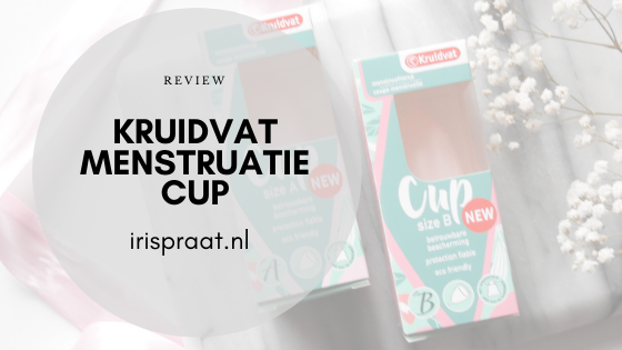 Charlotte Bronte dorp Eigenwijs Kruidvat menstruatiecup review - Irispraat.nl