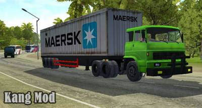 mod truck trailer tua bangka