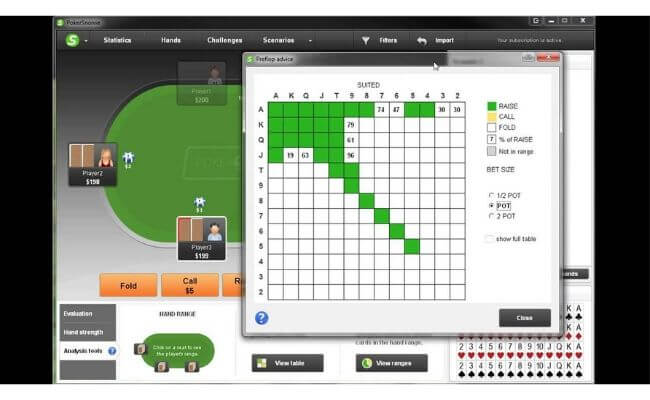 Program poker air Program poker air