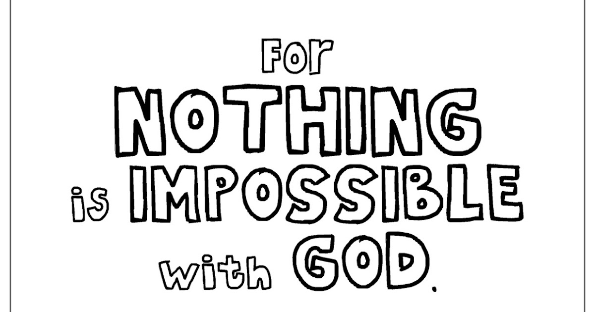 My Cup Overflows Nothing Is Impossible With God