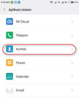 Cara Memindahkan Nomor Kontak HP Xiaomi ke SIM