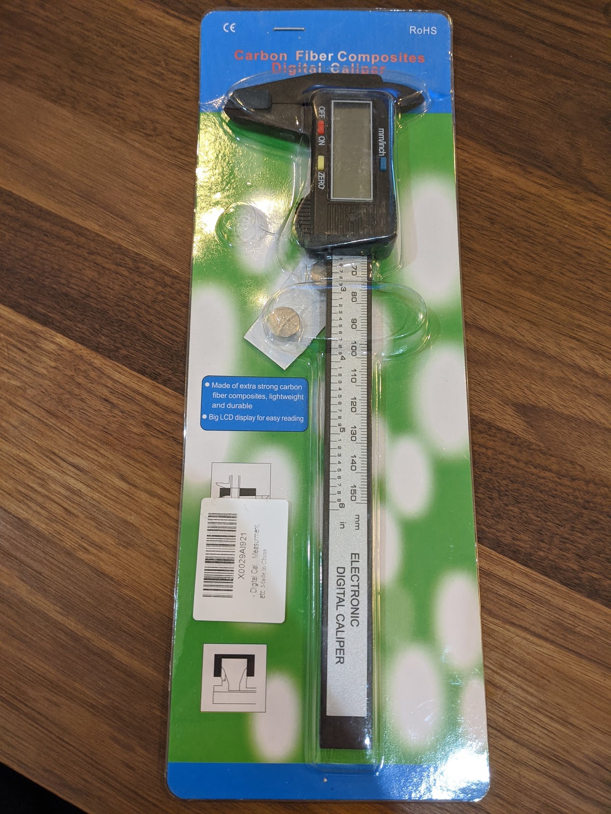 Acquired Caliper Measurement Tool For Tree Measurements