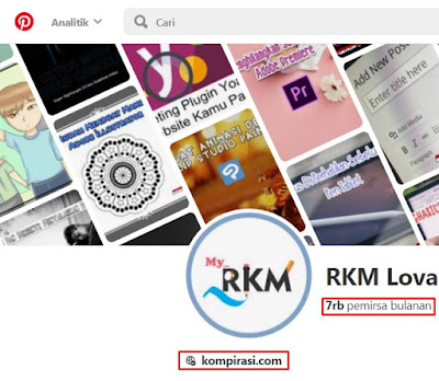 Backlink berkualitas pinterest