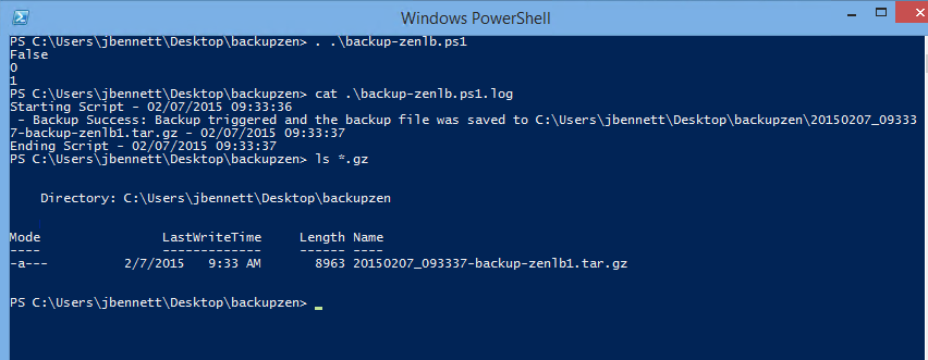 All Things Techie .net: Backup Zen Load Balancer using PowerShell and ...