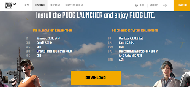 PUBG Lite for PC - Official Website - 2