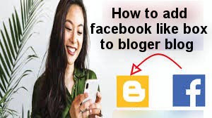 add facebook like box to blogger