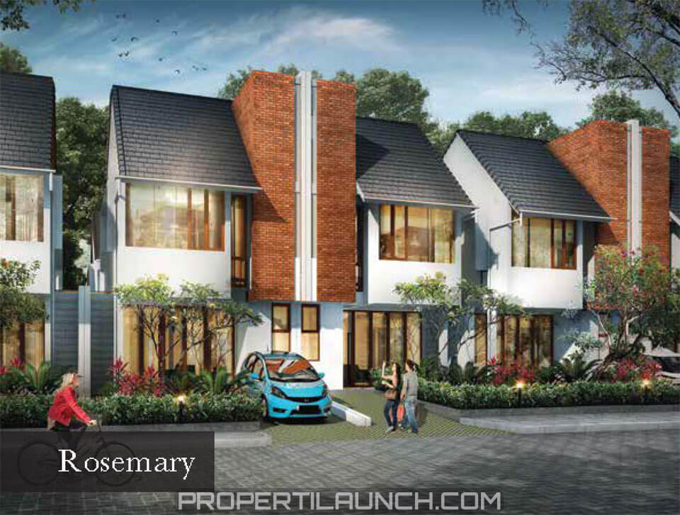 Rumah Tipe Rosemary Cluster Botanica Vida Bekasi